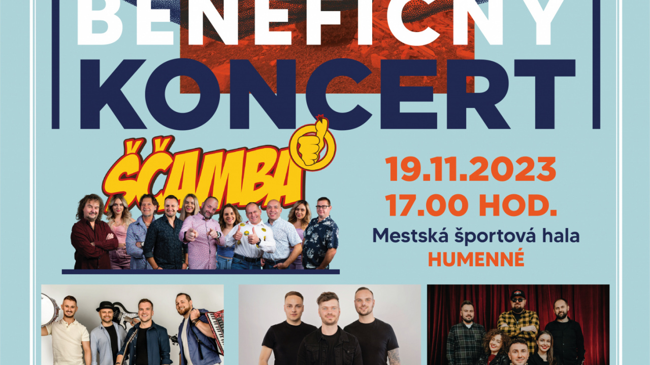 Pozvánka na benefičný koncert   Pozvánka na benefičný koncert